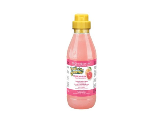 Шампунь ISB Fruit of the Grommer Pink Grapefruit  для шерсти средней длины с витаминами 500мл, 31001