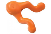 Игрушка Зогофлекс д/с Тиззи мини д/лакомств, оранжевая 12см , Zogoflex-Tizzi
