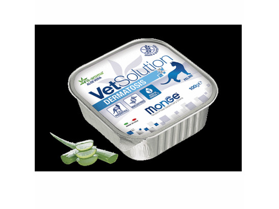 Monge VetSolution Cat Dermatosis влажная диета для кошек Дерматозис 100г
