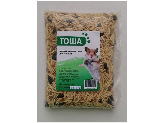 Корм Тоша д/хомяков 300г