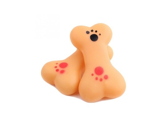 Игрушка д/с Костяшка, 9см (набор 2шт), винил
