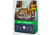 Mr. Buffalo STERILIZED Сухой корм д/к индейка 1,8кг, B116