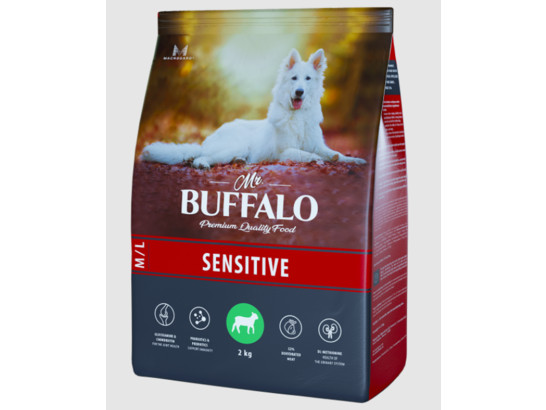 Mr. Buffalo SENSITIVE Сухой корм д/с ягненок 2кг, B133