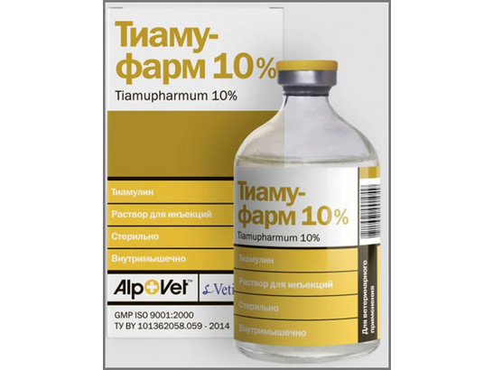 Тиамуфарм 10%, раствор 100 мл
