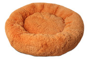Лежанка Лион Пончик оранжевый, диаметр 60см, съемный чехол, LM-110-OR