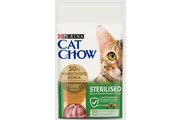 Cat Chow для кошек Sterilised птица+индейка 400г 