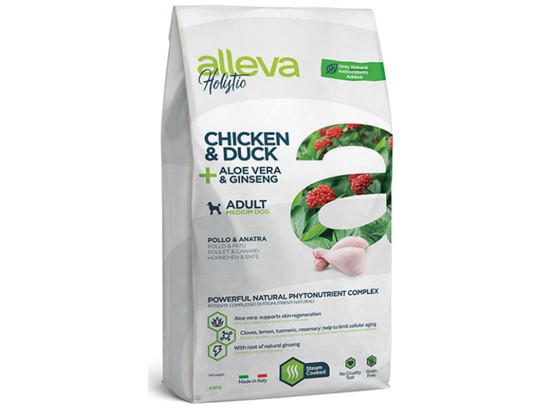 Alleva Holistic Adult Chicken & Duck Medium 2кг