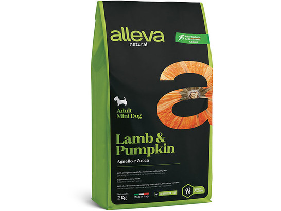 Сухой корм Alleva Natural Adult Lamb & Pumpkin Mini 2кг