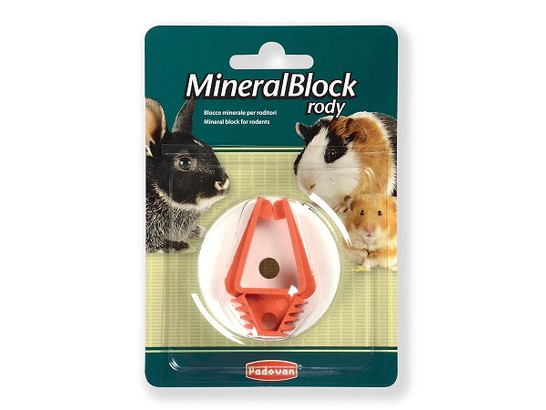 Минеральная добавка ПАДОВАН MINERALBLOCK Rody д/грызунов 50г, минеральный блок, 12шт.упак.
