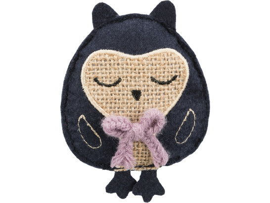 Игрушка д/к Трикси Филин, ткань с кошачьей мятой, 11см