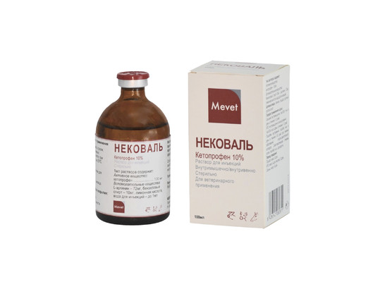 Нековаль 100мл MEVET S.A.U, 80 шт упак
