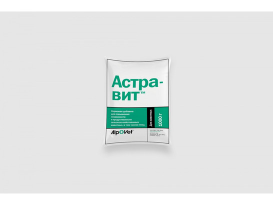 Астравит 1 кг, Alpovet, 10 шт упак