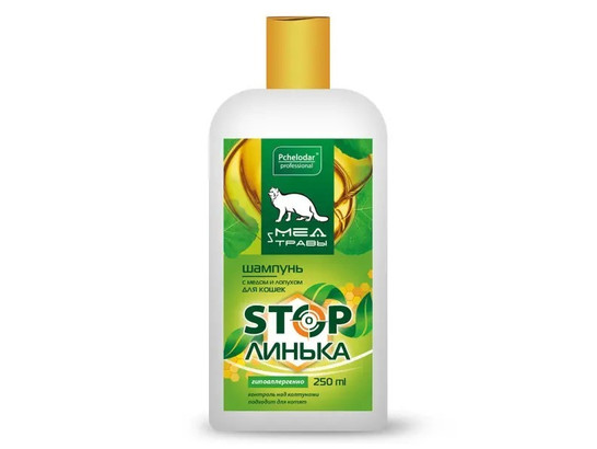 Шампунь гигиенический д/к с медом и лопухом 250 мл/Пчелодар  