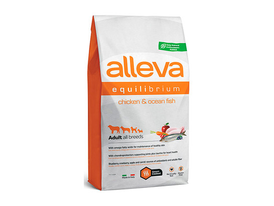 Alleva Equilibrium All Day Maintenance Chicken & Ocean Fish Adult All Breeds 12кг