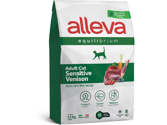 Alleva Equilibrium Sensitive Venison Adult Cat 1.5кг