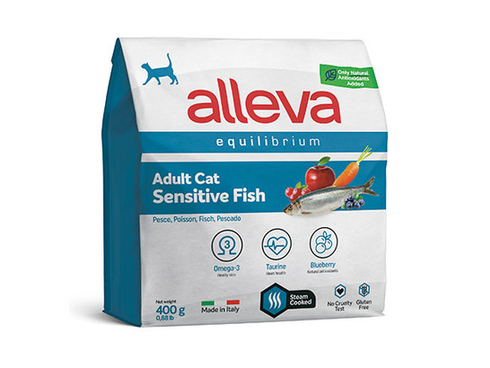 Alleva Equilibrium Sensitive Fish Adult Cat 0.4кг
