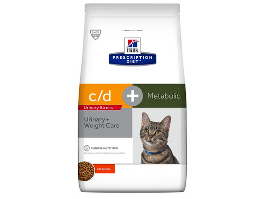 Hill’s для кошек Prescription Diet Metabolic + Urinary Stress, 1.5кг