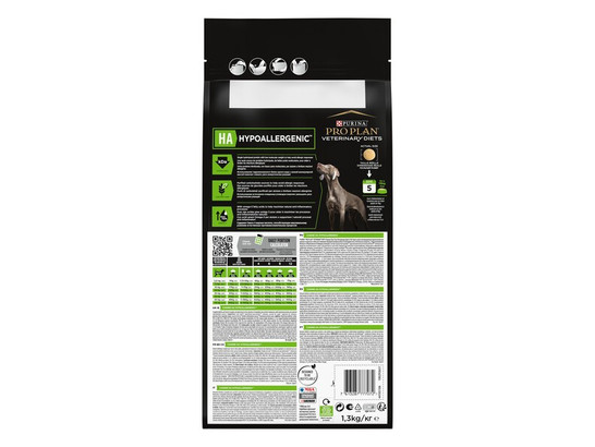 Pro Plan Veterinary Diets для щенков и взр.собак Hypoallergenic (HA), 1.30кг