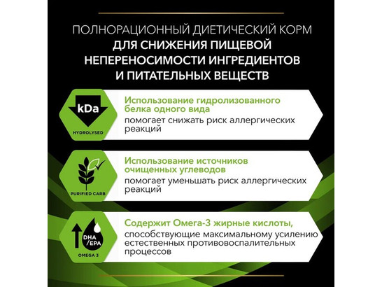Pro Plan Veterinary Diets для щенков и взр.собак Hypoallergenic (HA), 1.30кг