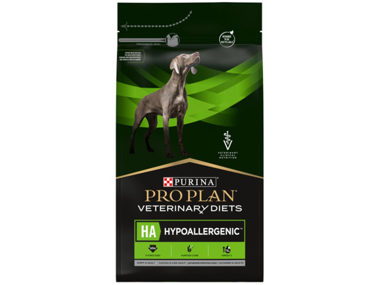 Pro Plan Veterinary Diets для щенков и взр.собак Hypoallergenic (HA), 1.30кг