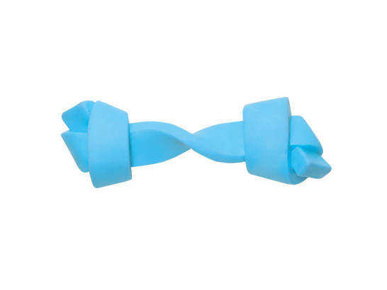 Игрушка д/с Триол Puppy Кость узловая, голубая, из термопласт. резины,13,5см
