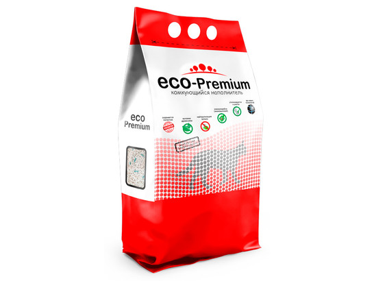 Наполнитель ECO Premium GREEN 20л/7,6кг, древесный сосна