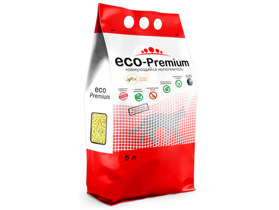 Наполнитель ECO Premium Ромашка 5л/1,9кг, древесный