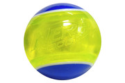 Игрушка д/с НЁРФ Мяч светящийся прозрачный, сине-зелёный, 8см, 54500