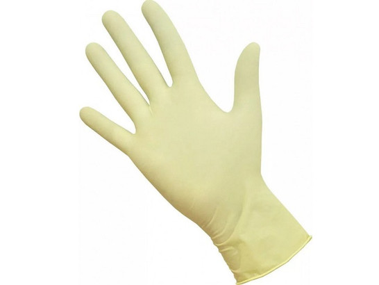 Перчатки латекс. нестерил. неопудр смотровые.р-р 7,5 М, TOP GLOVE, 50 пар упак