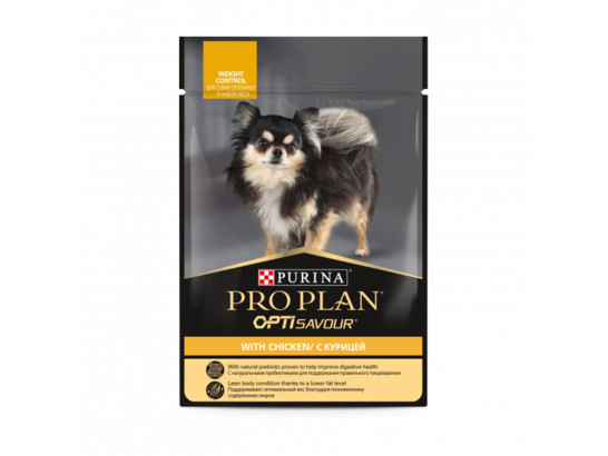 Pro Plan для собак Weight Control OptiSavour поддержка контроля веса, 0.085кг, пауч
