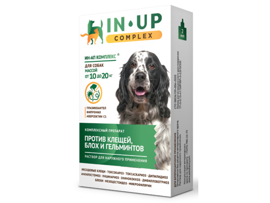 ИН-АП комплекс (IN-UP complex) для собак массой от 10 до 20 кг