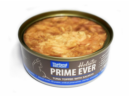 Prime Ever 8В д/к 80г, тунец с лососем в желе