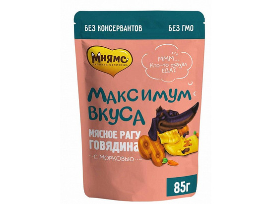 Мнямс д/с 85г Максимум вкуса