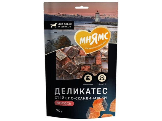 Лакомство Мнямс д/с 75г Стейк по-скандинавски