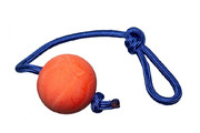 Игрушка д/с Каскад Мяч плавающий на веревке, цельнолитой, резина, 6см