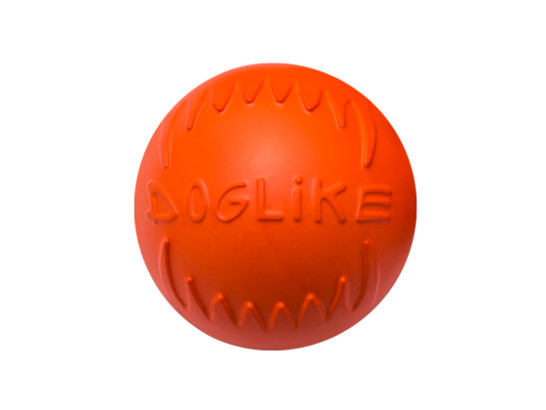 Доглайк Мяч DL средний, оранжевый