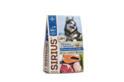 Sirius Premium для собак с повышенной активностью Adult, 3 мяса/овощи, 2кг