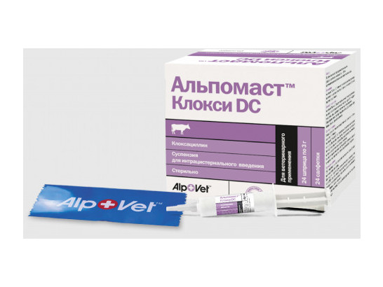 Альпомаст Клокси DC, суспензия, 24шт/упак, AlpoVet