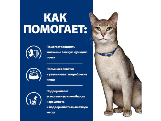 Hill's для кошек Prescription Diet k/d, 3.0кг