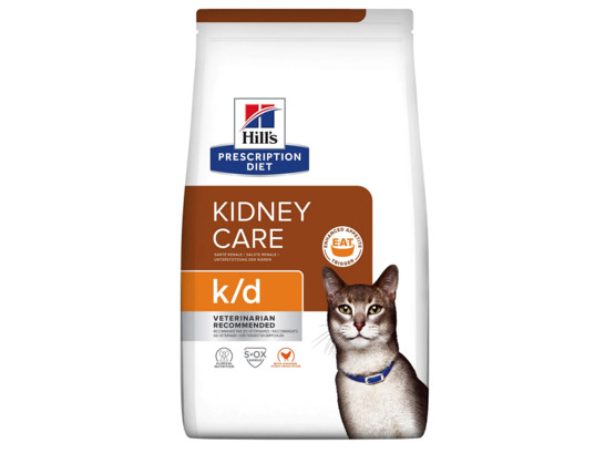 Hill's для кошек Prescription Diet k/d, 3.0кг