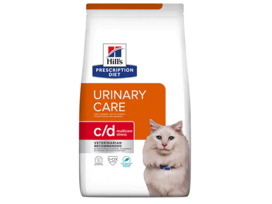 Hill’s для кошек Prescription Diet c/d Urinary Stress 1.5кг, Рыба