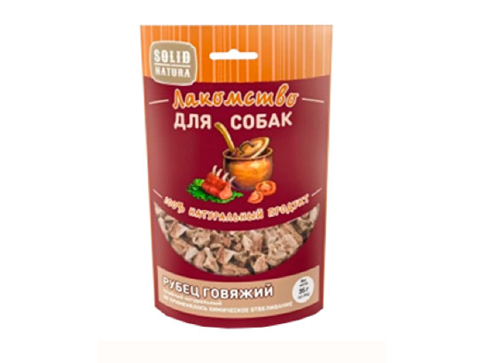 Лакомство Solid Natura Алтай д/с 35г Рубец говяжий