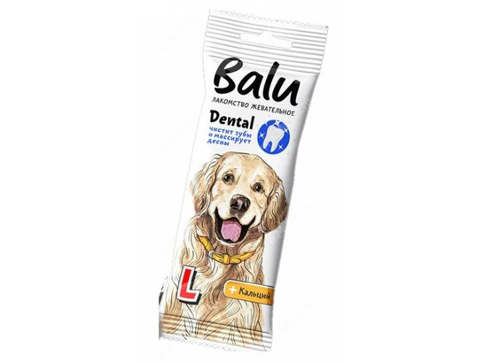 Лакомство жевательное BALU Dental для собак крупных пород, размер L