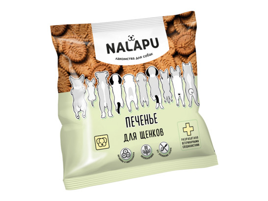Печенье NALAPU для щенков
