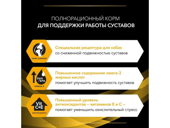 Pro Plan Veterinary Diets для собак Joint Mobility (JM), 3.0кг