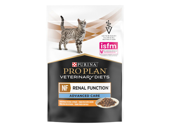 Pro Plan Veterinary Diets для кошек NF Renal Function Advanced Care, 0.085кг, пауч