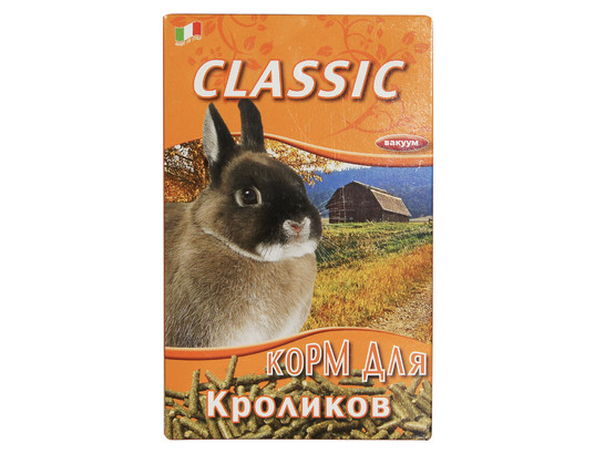 Корм FIORY д/кроликов Classic гранулированный 680г
