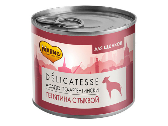 Мнямс консервы д/щенков всех пород 200г