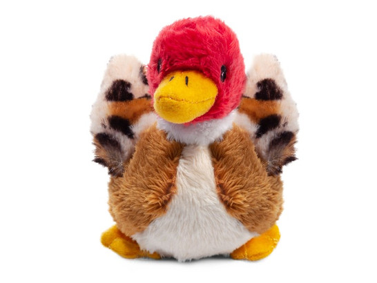 Игрушка д/с Gigwi Утка с пищалкой 11см, серия PLUSH FRENDZ