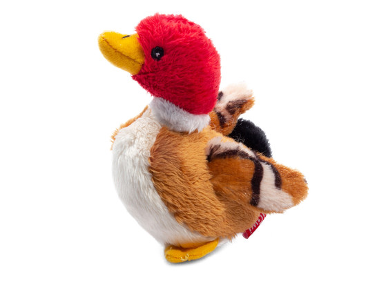 Игрушка д/с Gigwi Утка с пищалкой 11см, серия PLUSH FRENDZ